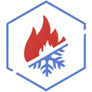 FROIDLINK flame and snowflake mark